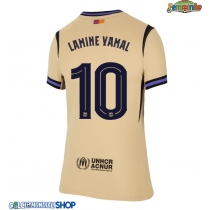 Maglie da calcio Barcelona Lamine Yamal #10 Seconda Maglia Femminile 2025-26 Manica Corta